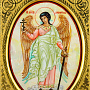 Икона "Ангел Хранитель" с перламутром, фотография 5. Интернет-магазин ЛАВКА ПОДАРКОВ